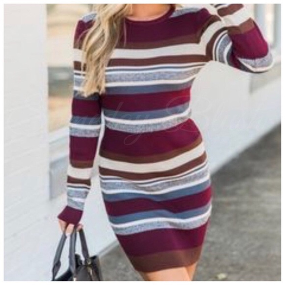 Sweater dress perfect for the fall